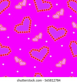 Valentine background.Vector illustration