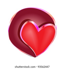 valentine badge