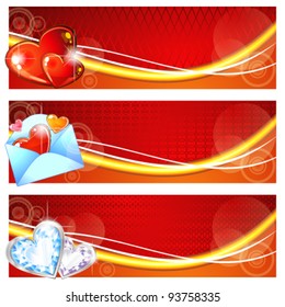 Valentine banners