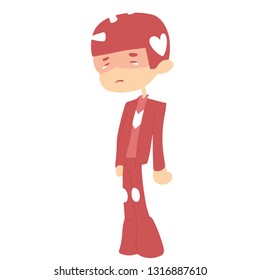 Valentine Bikers Sad