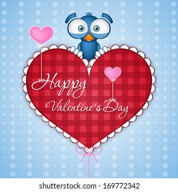 Valentine bird