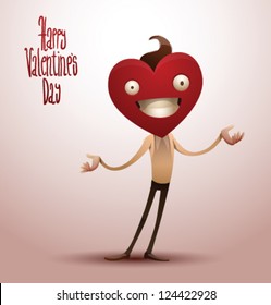 Valentine Boy 01, vector