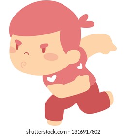 Valentine Boy Angry