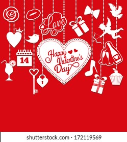 Valentine card.