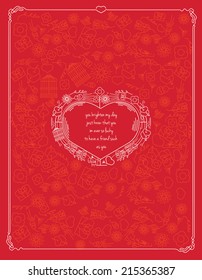 valentine card