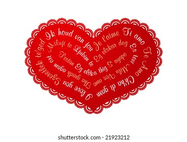 Valentine card