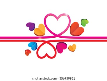 Valentine card design