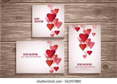 Valentine card design.