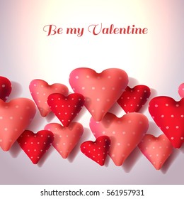 Valentine card design.