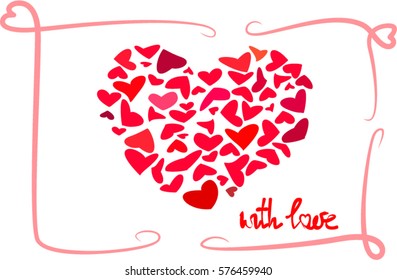 valentine card design