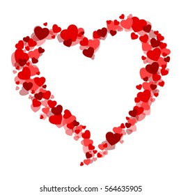 valentine card with heart