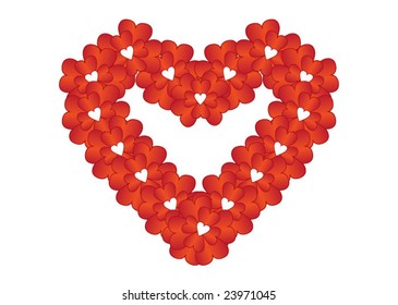 Valentine card illustrations vector