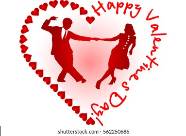 Valentine card vector