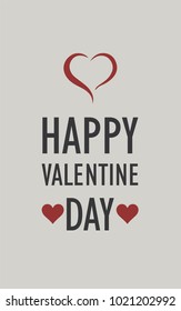 Valentine card vector. free space for text. wallpaper. background.