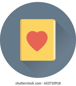 Valentine Card Vector Icon