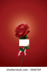 Valentine card,just write your message at the empty text area