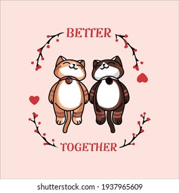 Valentine cartoon vintage abstract vector art design romantic colorful vector romantic love illustration t-shirt design t shirt valentine art Happy Valentine's Day Poster or banner with lovely art
