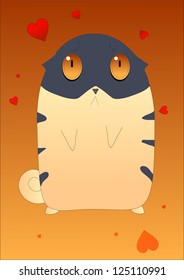 valentine cat