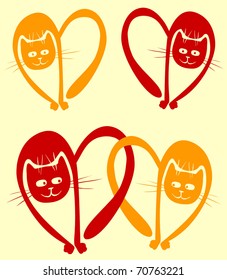 Valentine Cats