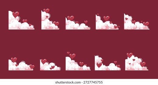 Nube de San Valentín y la esquina del amor