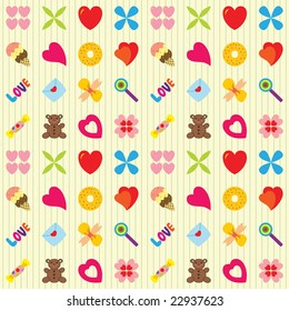 Valentine collection pattern