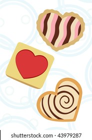 valentine cookies