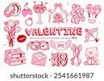 Valentine coquette clipart, cute, y2k, coquette aesthetic, bows clipart, crafts Bows, pink ribbon, Pink Coquette Ribbon Clipart Gift bow clipart Fashion Decoration vintage valentine gift, drawing