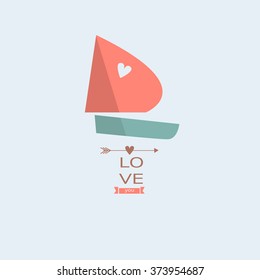 Valentine craft love card