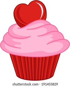 Valentine Cupcake