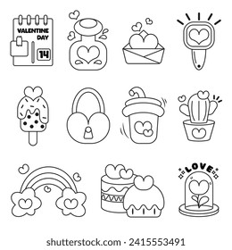 Valentine Cute Icon Love Heart 