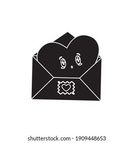 Valentine Cute Kawaii Love Letter