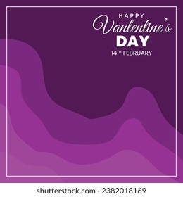 Valentine Day Abstract background with purple Color