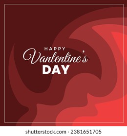 Valentine Day Abstract background with Red rose Color