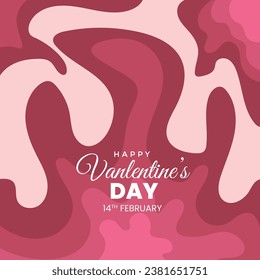 Día de San Valentín Resumen de fondo con color rosa rojo