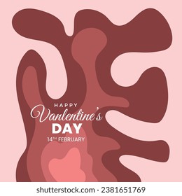 Día de San Valentín Resumen de fondo con color rosa rojo