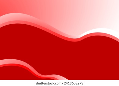 Fondo abstracto de San Valentín. Diseño de corazón rojo con espacio para texto y mensaje para banner, venta de amor o tarjeta de saludo. ilustración vectorial