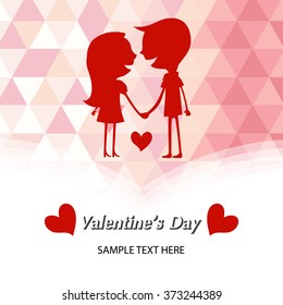 Valentine day background.