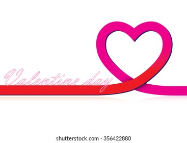 Valentine day background design