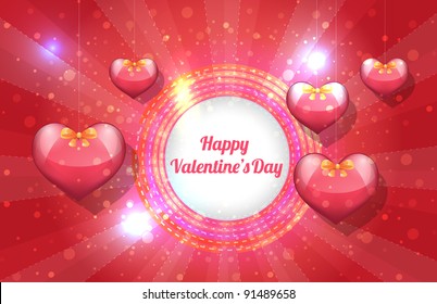Valentine Day background vector