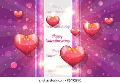 Valentine Day background vector