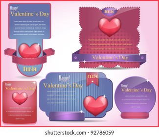 Valentine Day background vector