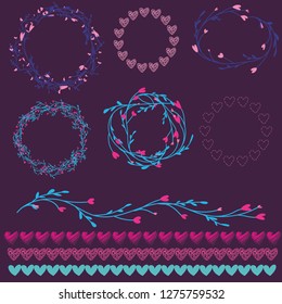 Valentine Day border
