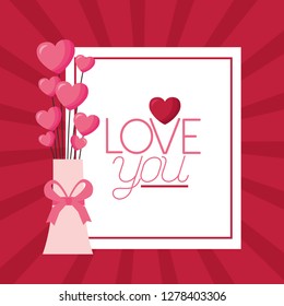 valentine day card