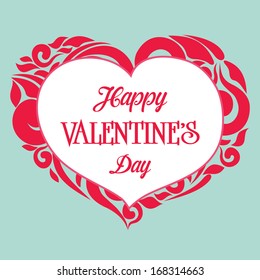Valentine day card