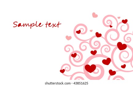 Valentine day card