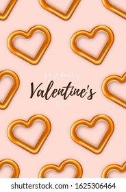 Valentine day card. Festive romantic background. Love poster special concept. Promotion brochure to Valentines day.