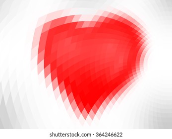 valentine day card, vector