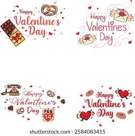 Valentine Day celebration all over the world among people