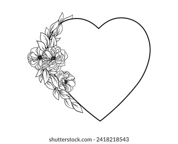 Valentine Day Flower Arrangement Background