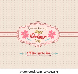 valentine day greeting background